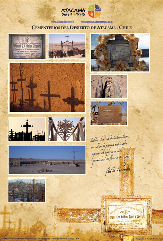 Afiche Cementerios del Desierto $6.500